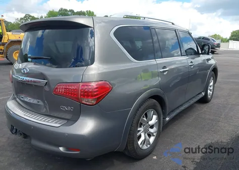 2014 Infiniti Qx80 from USA, damaged, VIN JN8AZ2NF5E9553642